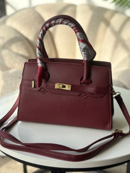 حقيبة شبيه ايرميز لون برغندي