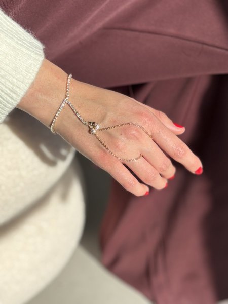 اسوارة الكف مكفول اللون مكفول اللون