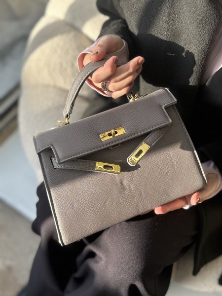 حقيبة شبيه ايرميز لون سكني