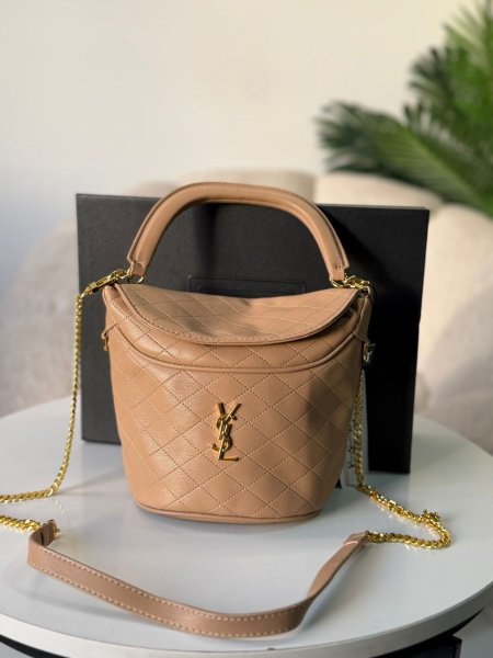 حقيبة سان لوران لون بيج غامق