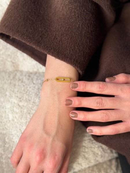 اسواره الميسيكا لون ذهبي مكفوله اللون