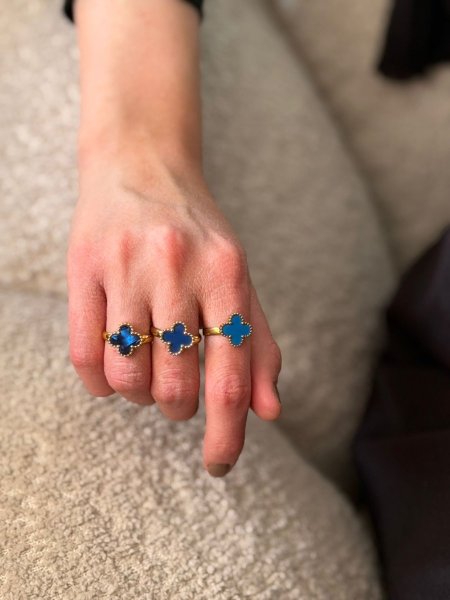 خواتم فان كليف اللون مكفول