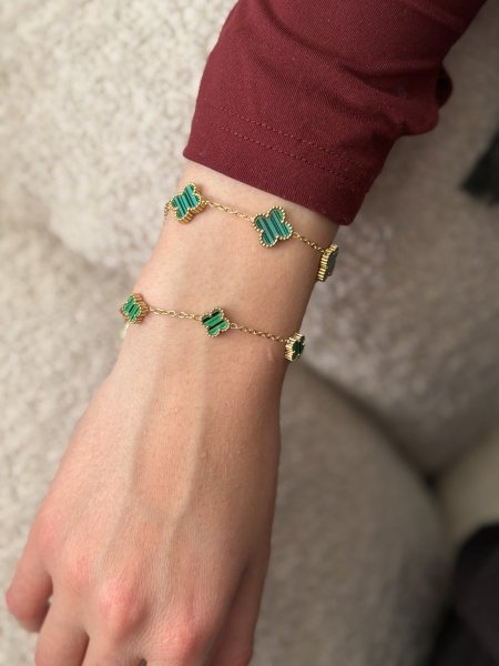 اسوارة فان مليف لون اخضر