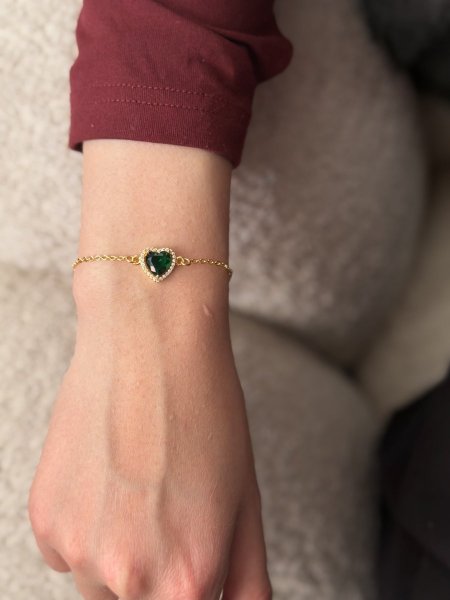 اسوارة البندور لون اخضر