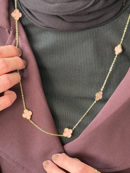 سنسال فان كليف لون زهري طويل