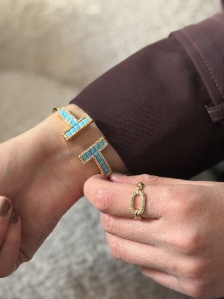 اسوارة ايرميز لون ازرق