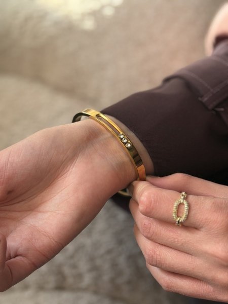 اسوارة ميسيكا لون ذهبي