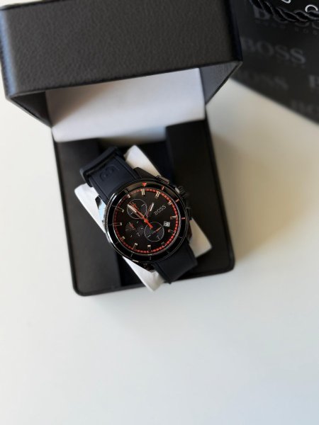 ساعة بوس ارضية اسود هاردوير اسود