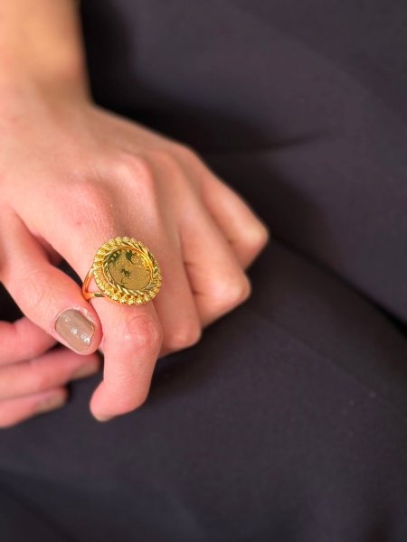 خاتم ليره كبيره