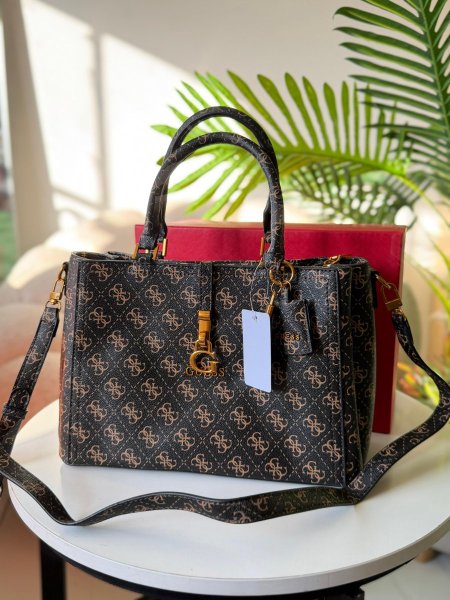 حقيبة كيس لون بني محروق حجم كبير