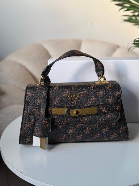 حقيبة جيس حجم وسط لون بني محروق