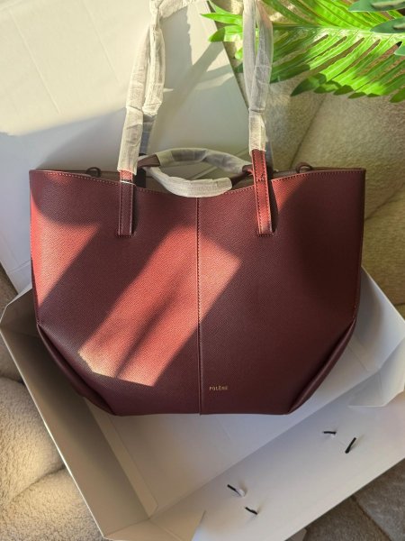 حقيبة بولين حجم لارج لون برغندي