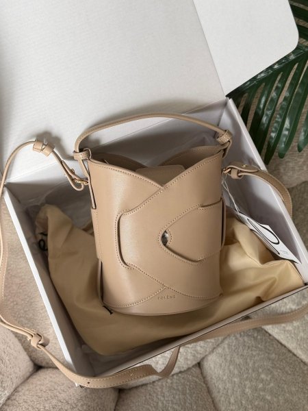 حقيبة بولين  لون بيج