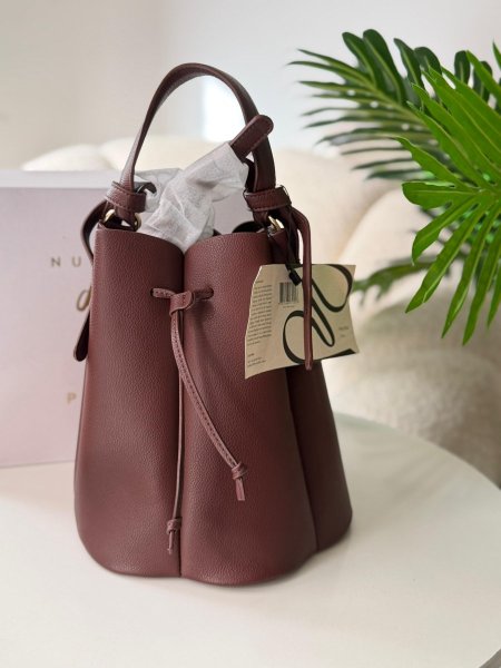 حقيبة بولين لون برغندي