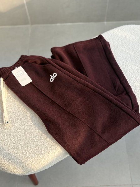 بنطلون الو برغندي مبطن ون سايز