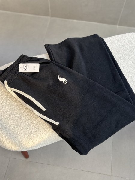 بنطلون بولو مبطن ون سايز لون اسود