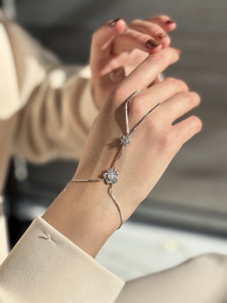 خلخال يد مكفول اللون